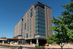 Thurgood Marshall Hall is the first new residence hall at Morgan State University in more than 30 years. Thurgood Marshall Hall is the first new residence hall at Morgan State University in more than 30 years.
