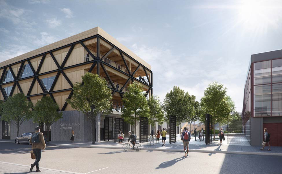 California College Of The Arts Campus Expansion Rendering 637e4e5114558