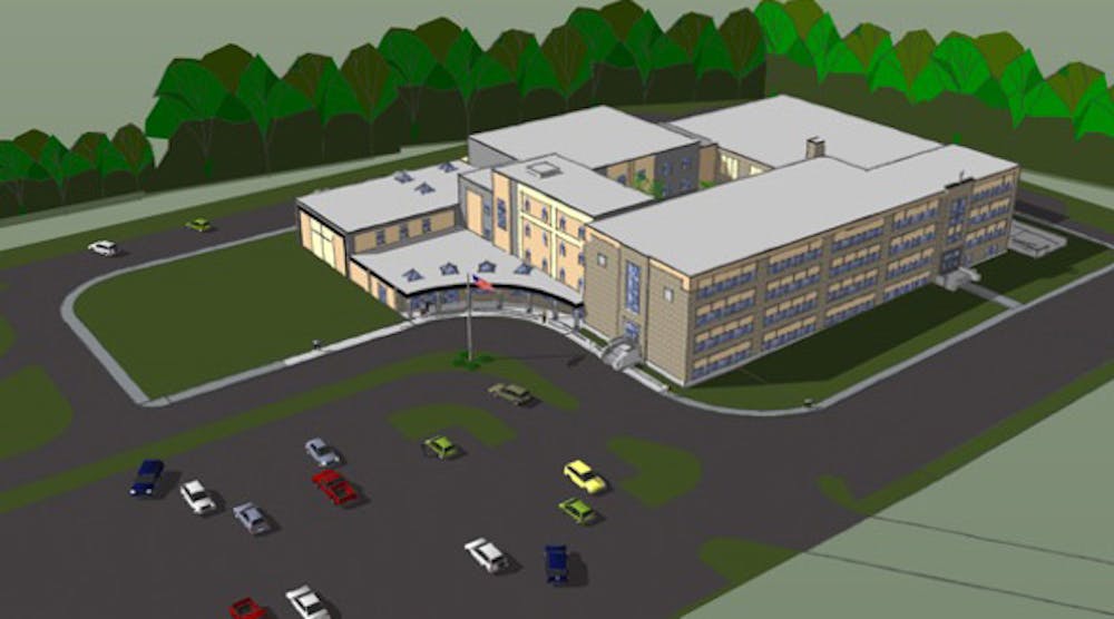 Trinity High School rendering