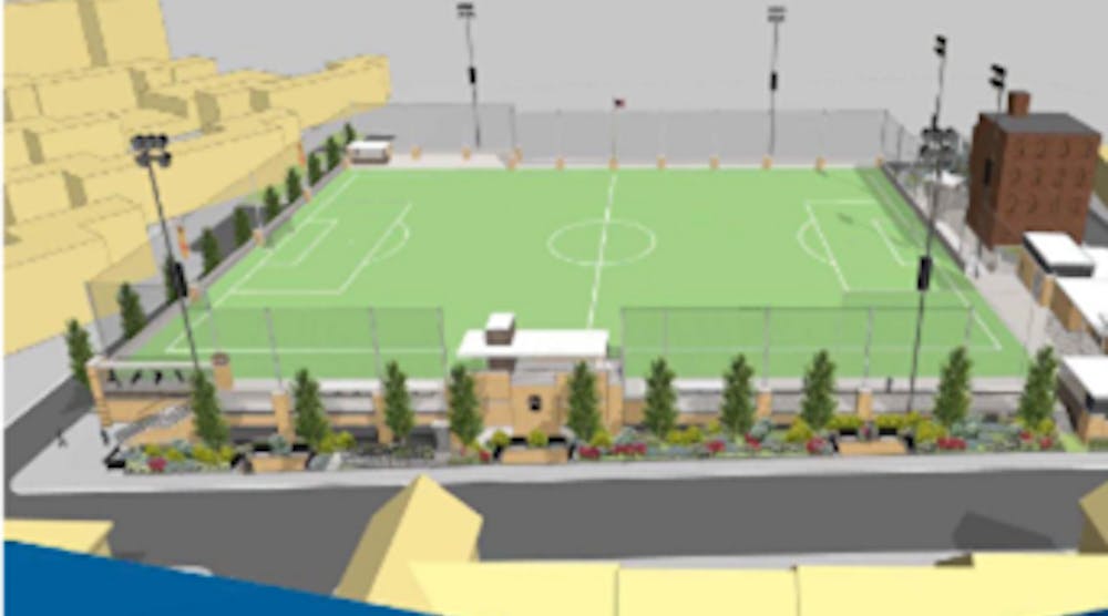 Wentworth Institute of Technology athletic complex rendering