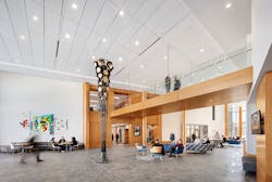 A community space provides an area on campus where students can share ideas, engage and thrive. A community space provides an area on campus where students can share ideas, engage and thrive.