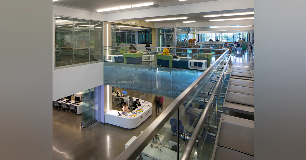 From the 2022 Educational Interiors Showcase: SMC Student Services ...