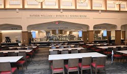 Garvey Hall is the new dining facility at the Catholic University of America.