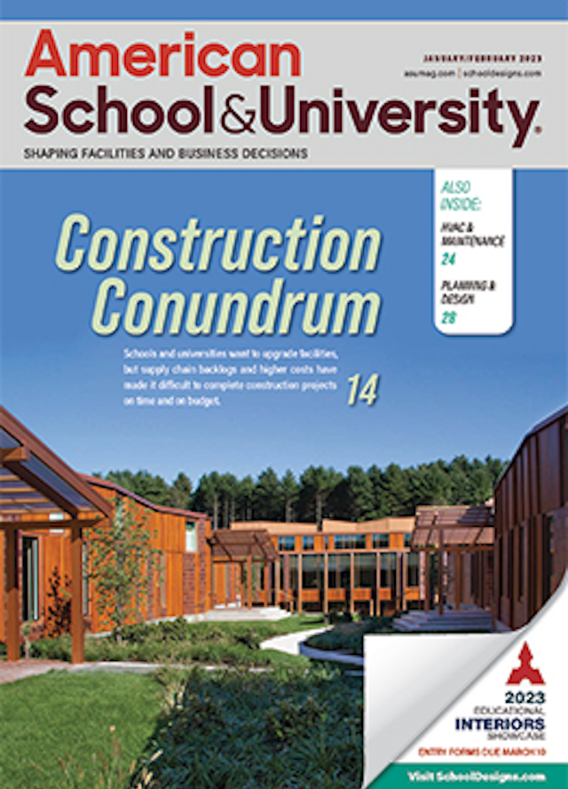 0223 American School & University January-February 2023 cover image