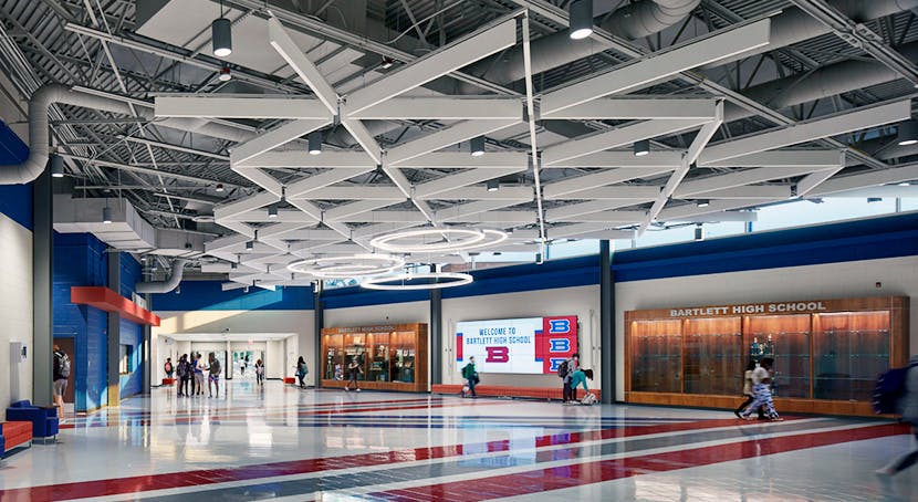 From the 2022 Architectural Portfolio: Bartlett High School  American 