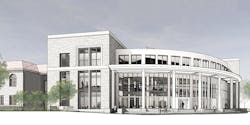 Rendering of renovated and expanded Carrier Library at James Madison University Rendering of renovated and expanded Carrier Library at James Madison University