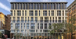 Georgetown University's residential building at 55 H. St. NW in Washington, D.C. Georgetown University's residential building at 55 H. St. NW in Washington, D.C.