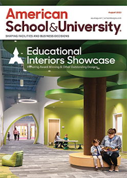 0823 American School & University August 2023 cover image