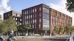 The University of Cincinnati celebrated the opening of Clifton Court Hall in September. The University of Cincinnati celebrated the opening of Clifton Court Hall in September.