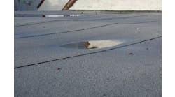 Regular roof inspections will enable schools to detect early signs of problems, like ponding water. Regular roof inspections will enable schools to detect early signs of problems, like ponding water.