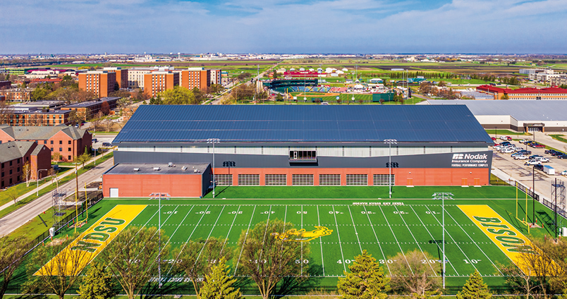 North Dakota State University completes football performance complex in