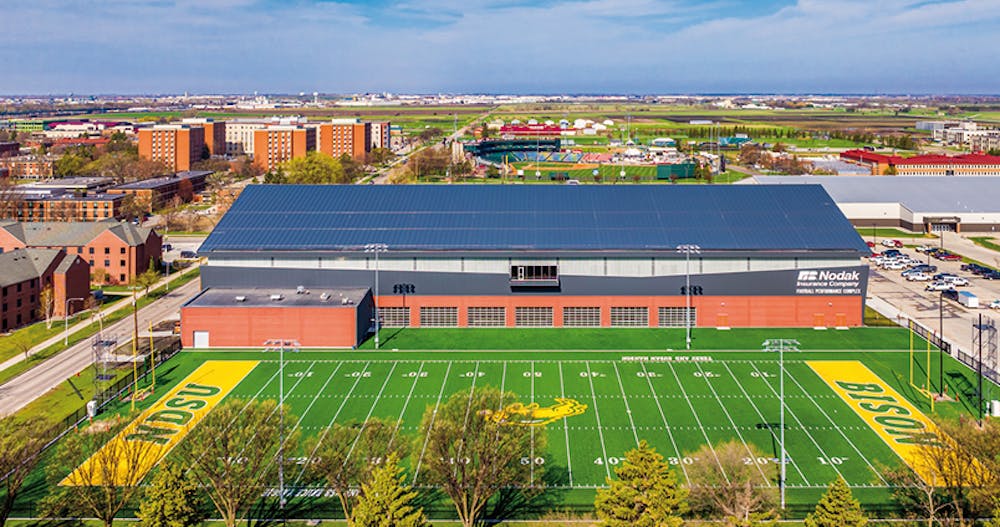 North Dakota State University completes football performance complex in