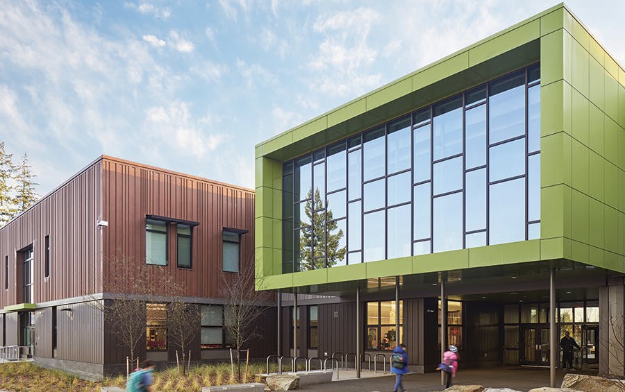 From the 2023 Architectural Portfolio Spruce Elementary School