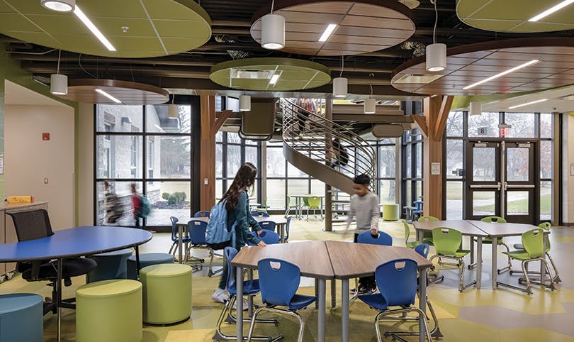 From the 2023 Architectural Portfolio Annehurst Elementary School