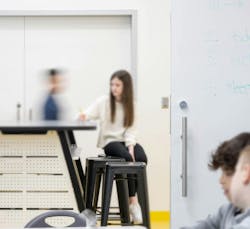 Code-compliant locking hardware will often meet best-practice recommendations for safer school design. Code-compliant locking hardware will often meet best-practice recommendations for safer school design.