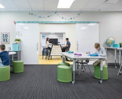 Opaque sliding doors support space-efficient shelter-in-place locations. Opaque sliding doors support space-efficient shelter-in-place locations.