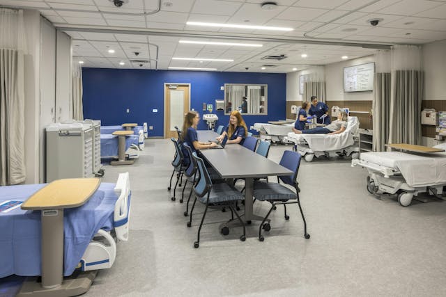The need for more nursing school facilities has accelerated in recent years because of an exodus of nurses from the profession.