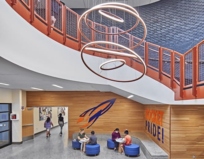 From the 2023 Architectural Portfolio Kelloggsvillle Central Elementary School American