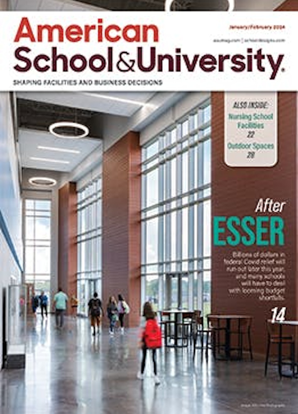0224 American School & University January-February 2024 cover image