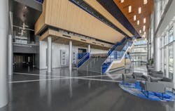 The 85,000-square-foot Cypress-Fairbanks district's Visual & Performing Arts Center was built at a cost of $51.5 million. The 85,000-square-foot Cypress-Fairbanks district's Visual & Performing Arts Center was built at a cost of $51.5 million.