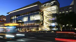 The Johns Hopkins University Bloomberg Center opened in Washington, D.C., in October 2023.