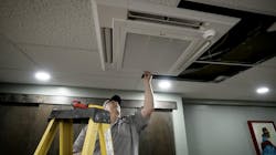 St. James the Greater Catholic School in Oklahoma City has replaced its 50-year-old boiler system with a VRF system. St. James the Greater Catholic School in Oklahoma City has replaced its 50-year-old boiler system with a VRF system.