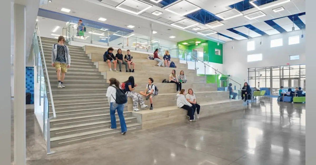 From the 2024 Educational Interiors Showcase Angeline Academy of