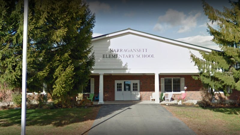 Narragansett Elementary would be consolidated with Village Elementary if Maine officials approve construction plans for a new school facility..