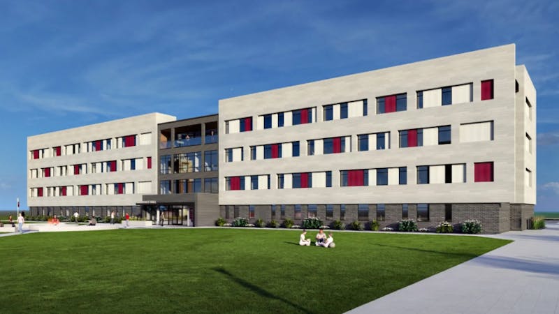 Rendering of Flood Hall at Evangel University.