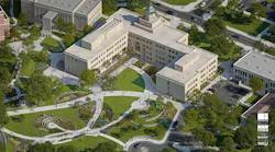 Rendering of renovation plans for Cherry Hall.