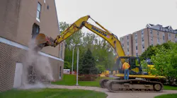 Sullivan Hall is one of three building that are being torn down at the University of Toledo.