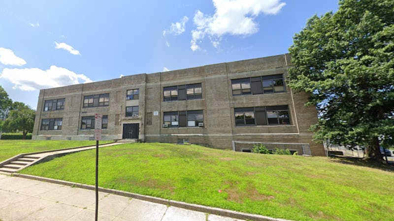 Edison School is one of the campuses in Bridgeport, Connecticut, that would be replaced if the district secures funding for a new preK-8 school.