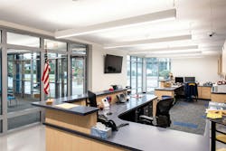 When vestibules include security-rated glazing, they can preserve sightlines to adjacent spaces to improve the effectiveness of an overall security plan. When vestibules include security-rated glazing, they can preserve sightlines to adjacent spaces to improve the effectiveness of an overall security plan.