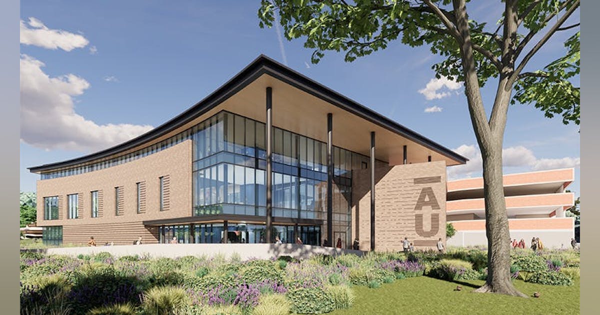 Learning Commons at Aurora University in Aurora, Illinois, will be "a central hub for academic life"