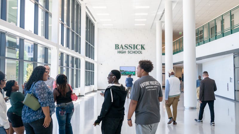 Bassick High School in Bridgeport CT