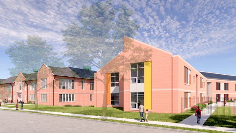 Rendering Burroughs Elementary Washington DC