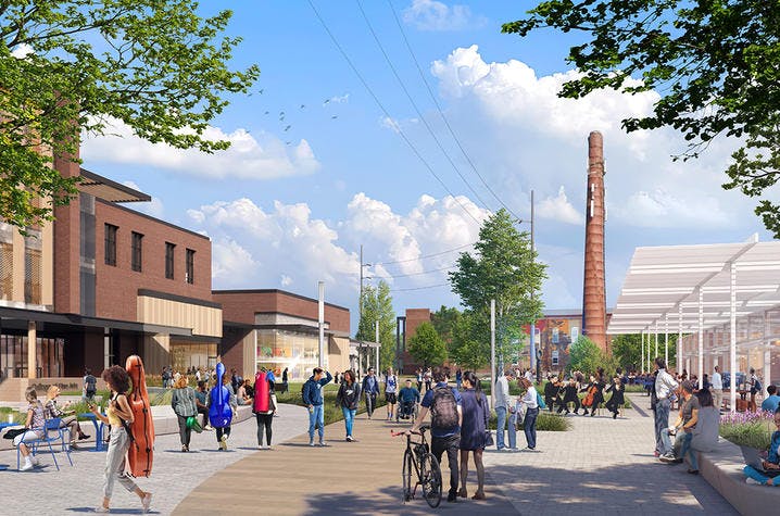 University of Kentucky arts district