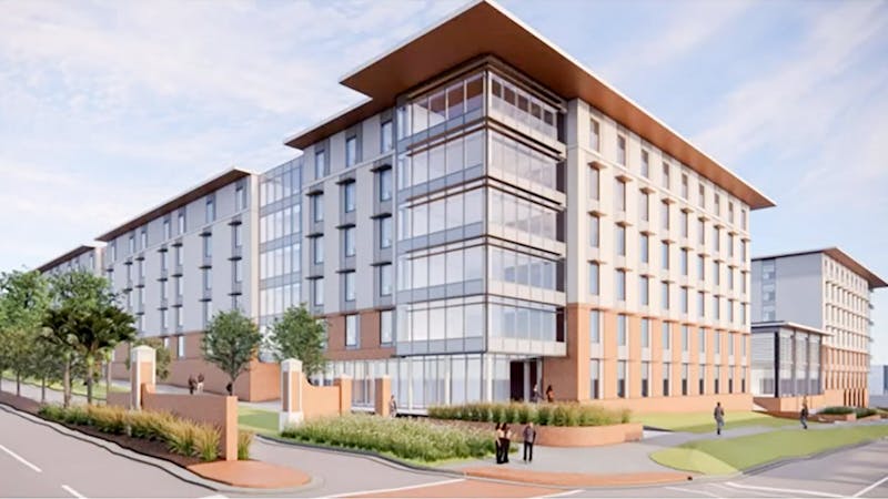 New residence hall University of South Carolina