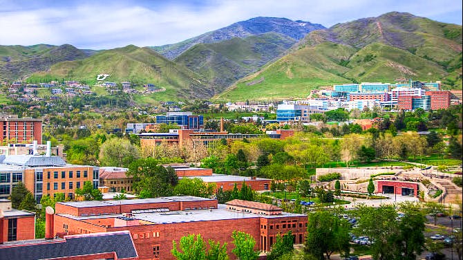 University of Utah campus