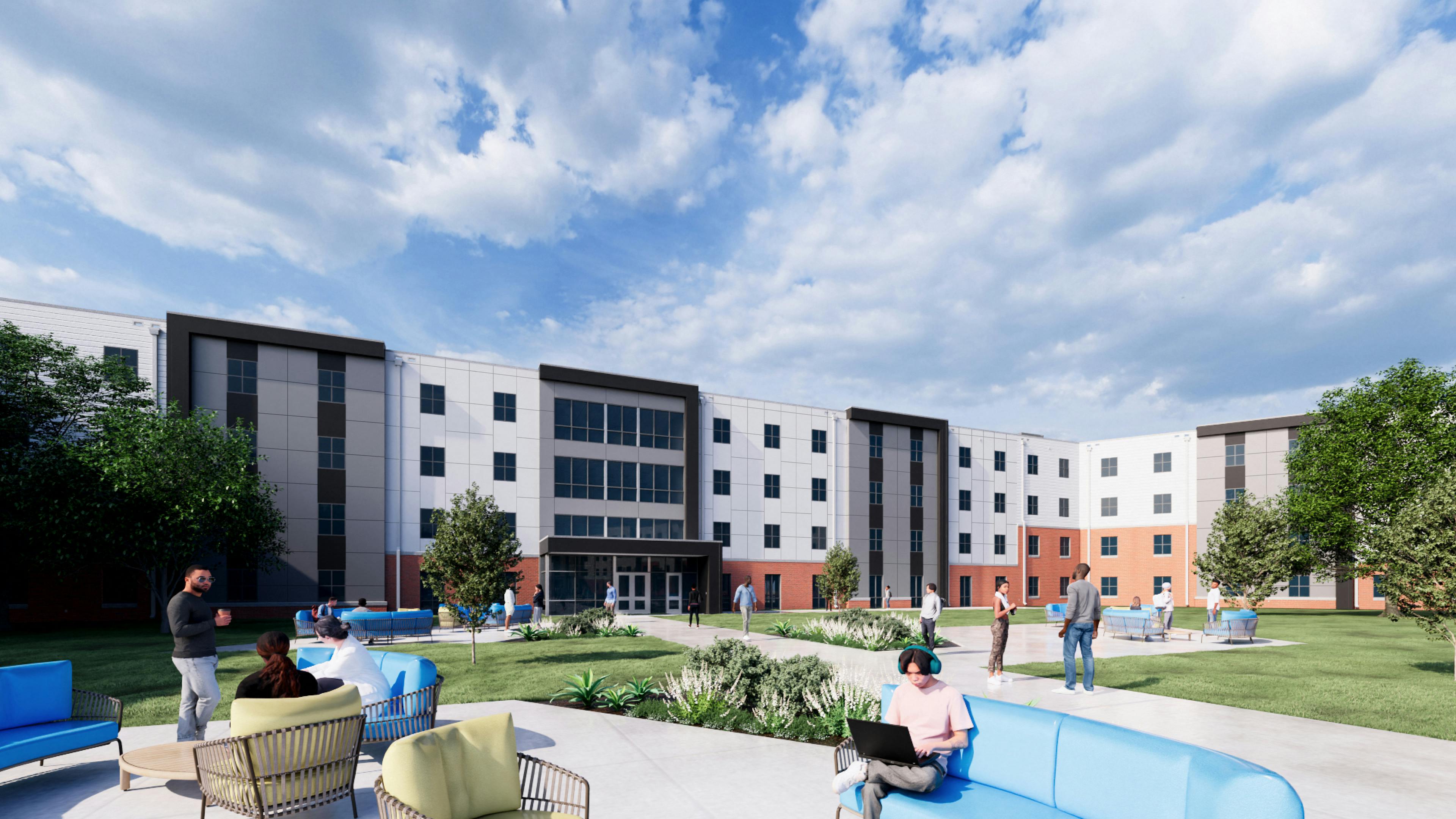 Southern University student housing