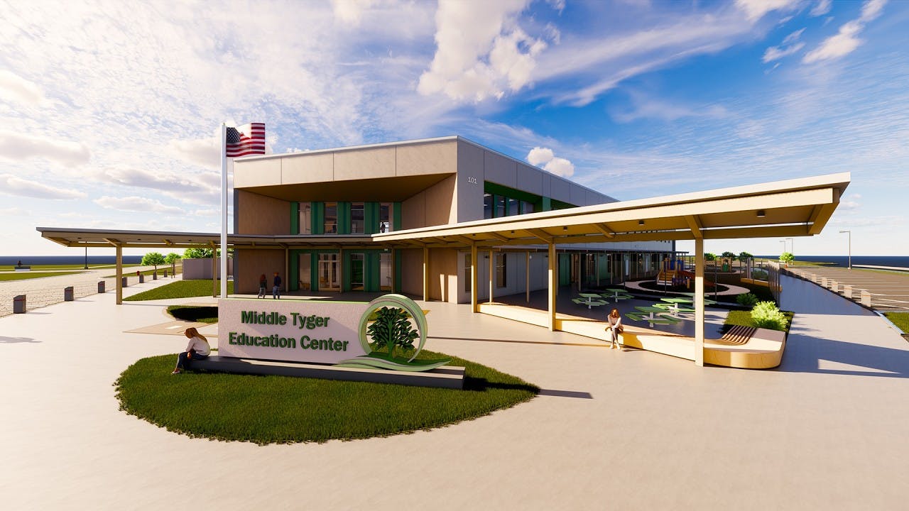 Middle Tyger Education Center (MTEC) Fly Through