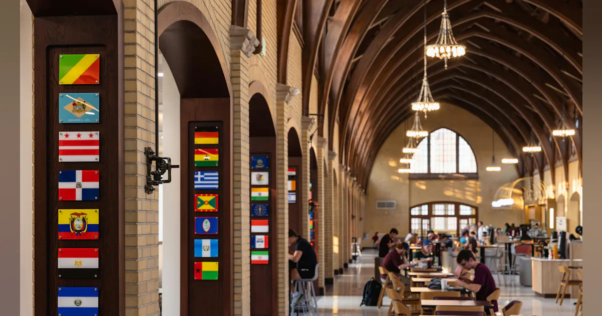 Multiple Table Fill In From the 2026 Educational Interiors Showcase: Perry Dining Hall ...